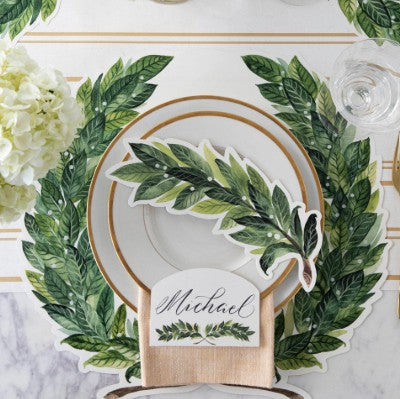 Hester & Cook Laurel Wreath Placemat