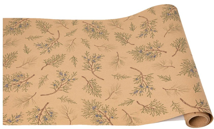 Hester & Cook Juniper Sprigs Table Runner