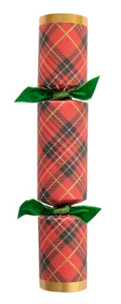 Hester & Cook Red Plaid Crackers