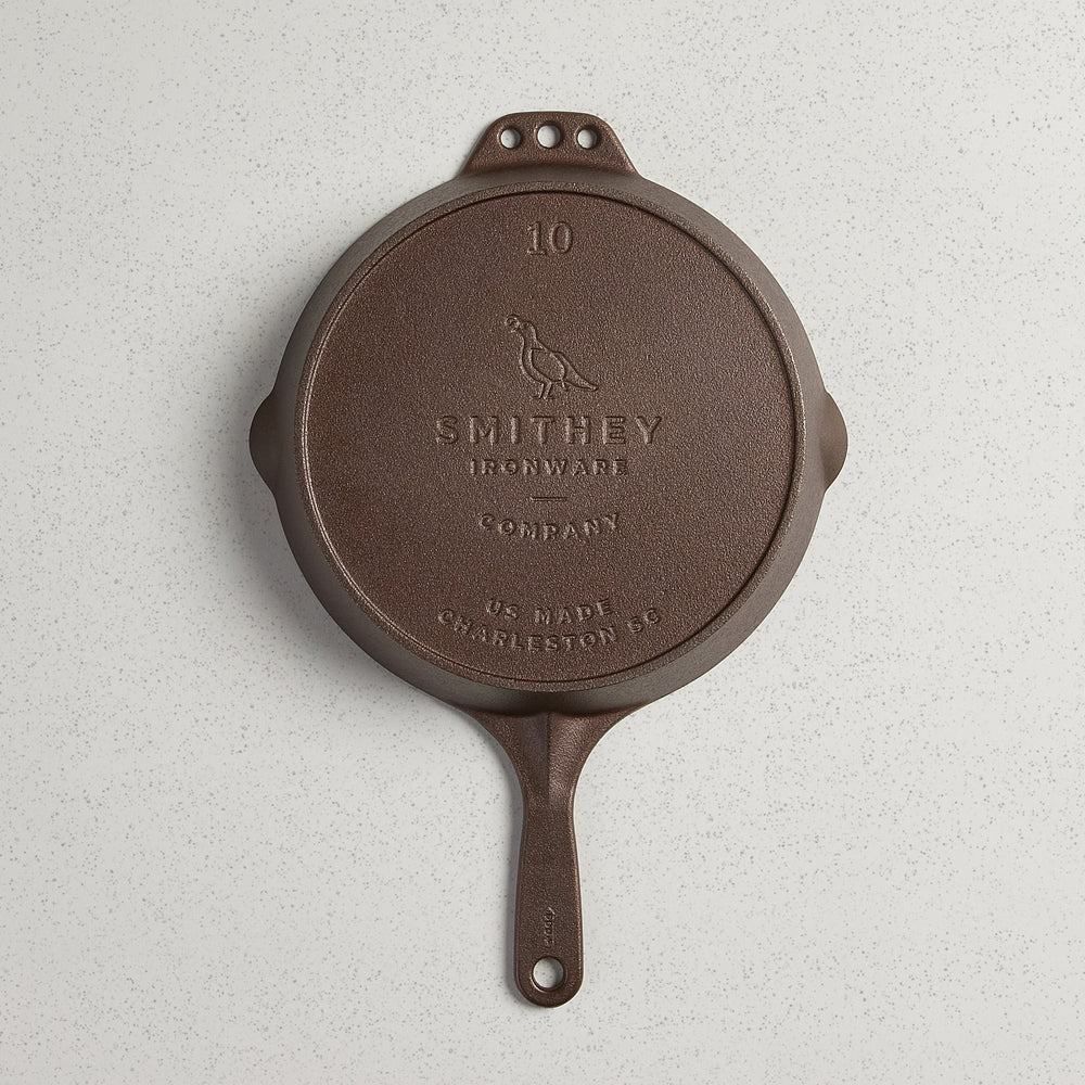 Smithey Ironware Cast Iron No. 10 Skillet