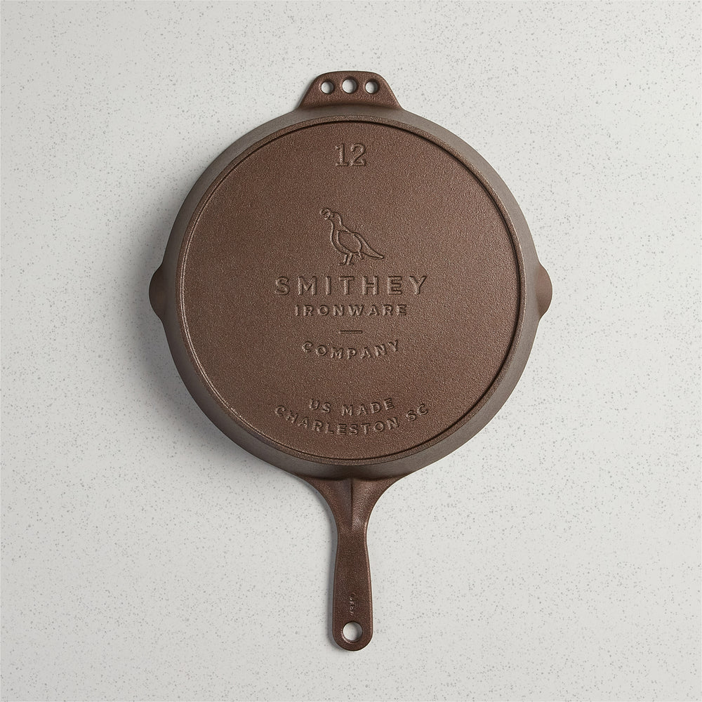 Smithey Ironware Cast Iron No. 12 Skillet