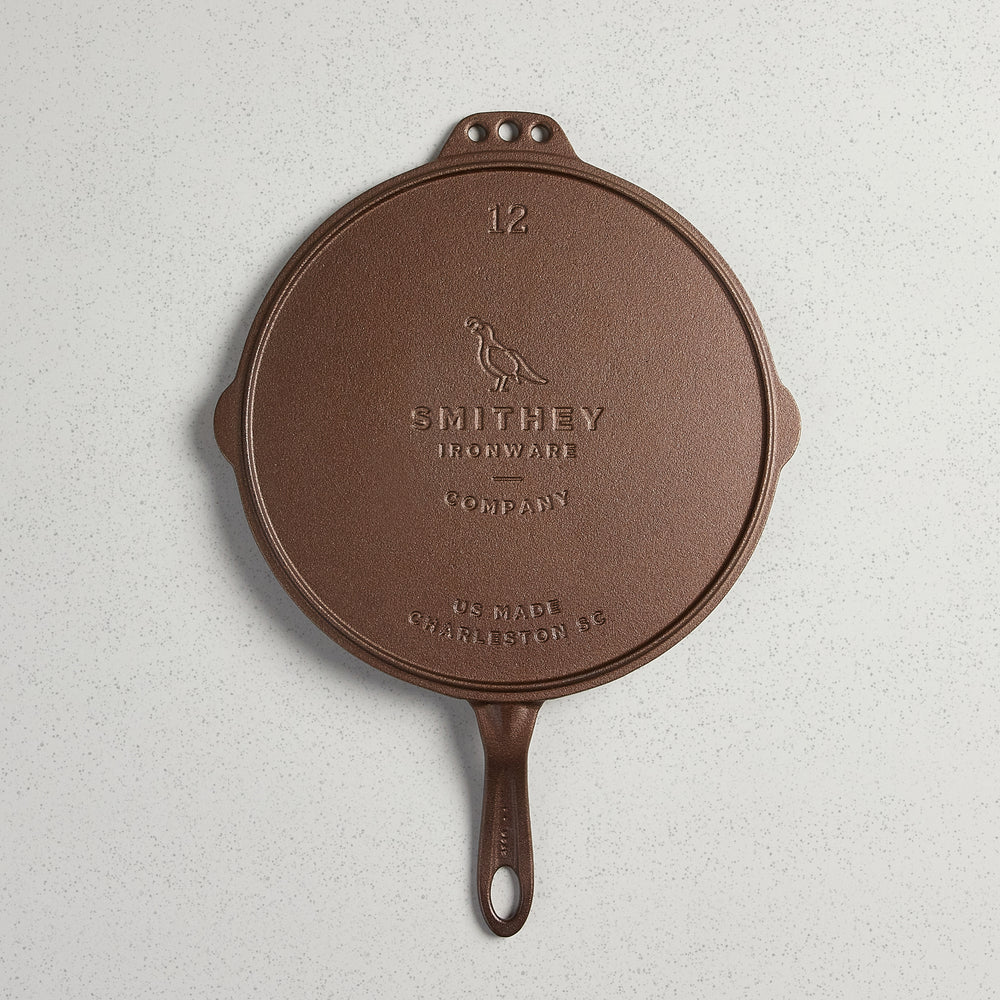 Smithey Ironware Cast Iron No. 12 Flat Top Griddle