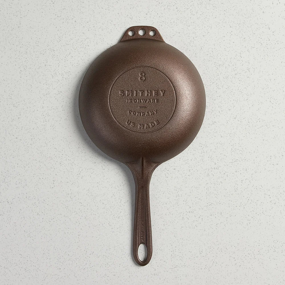 Smithey Ironware Cast Iron No. 8 Chef Skillet