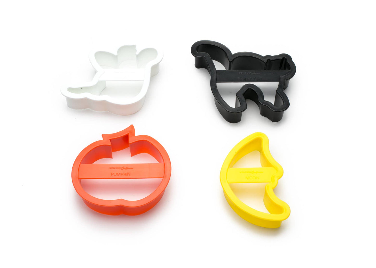 Fox Run Halloween Cookie Cutter Set, 4-Piece