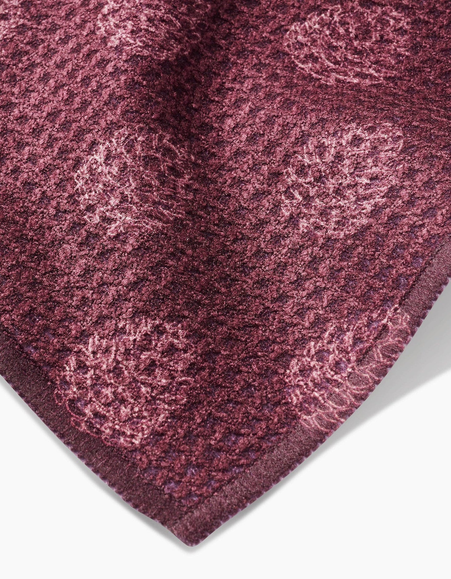 Autry Maroon Bar Towel