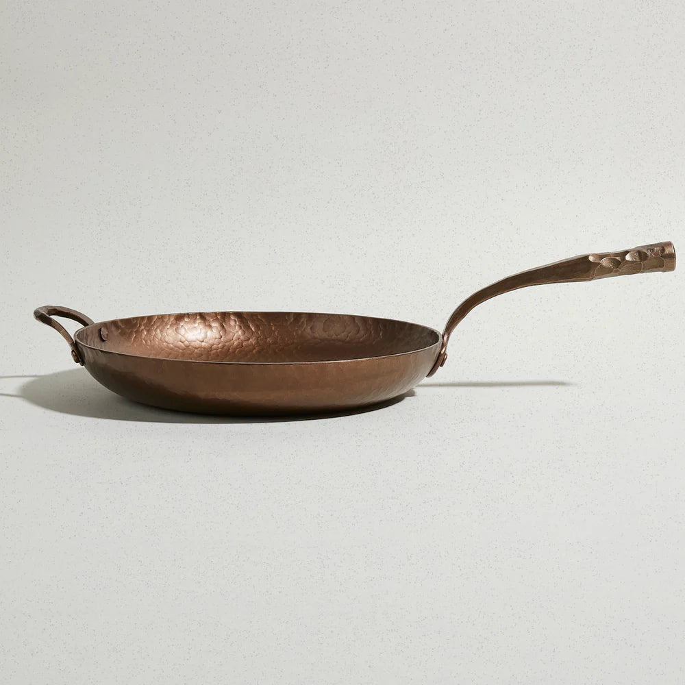 Smithey Ironware Carbon Steel Deep Farmhouse Skillet