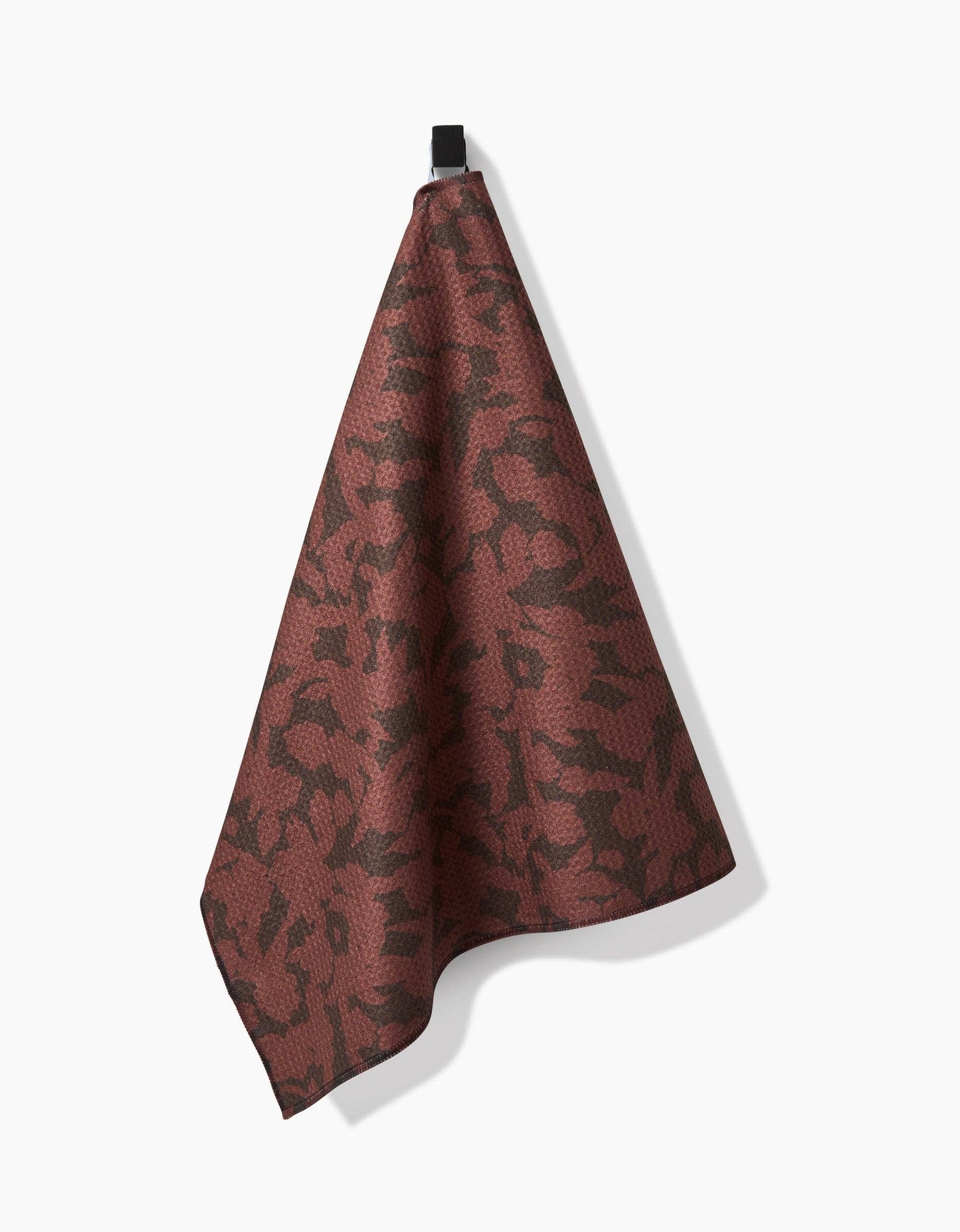 Wild Wood Maroon Tea Towel