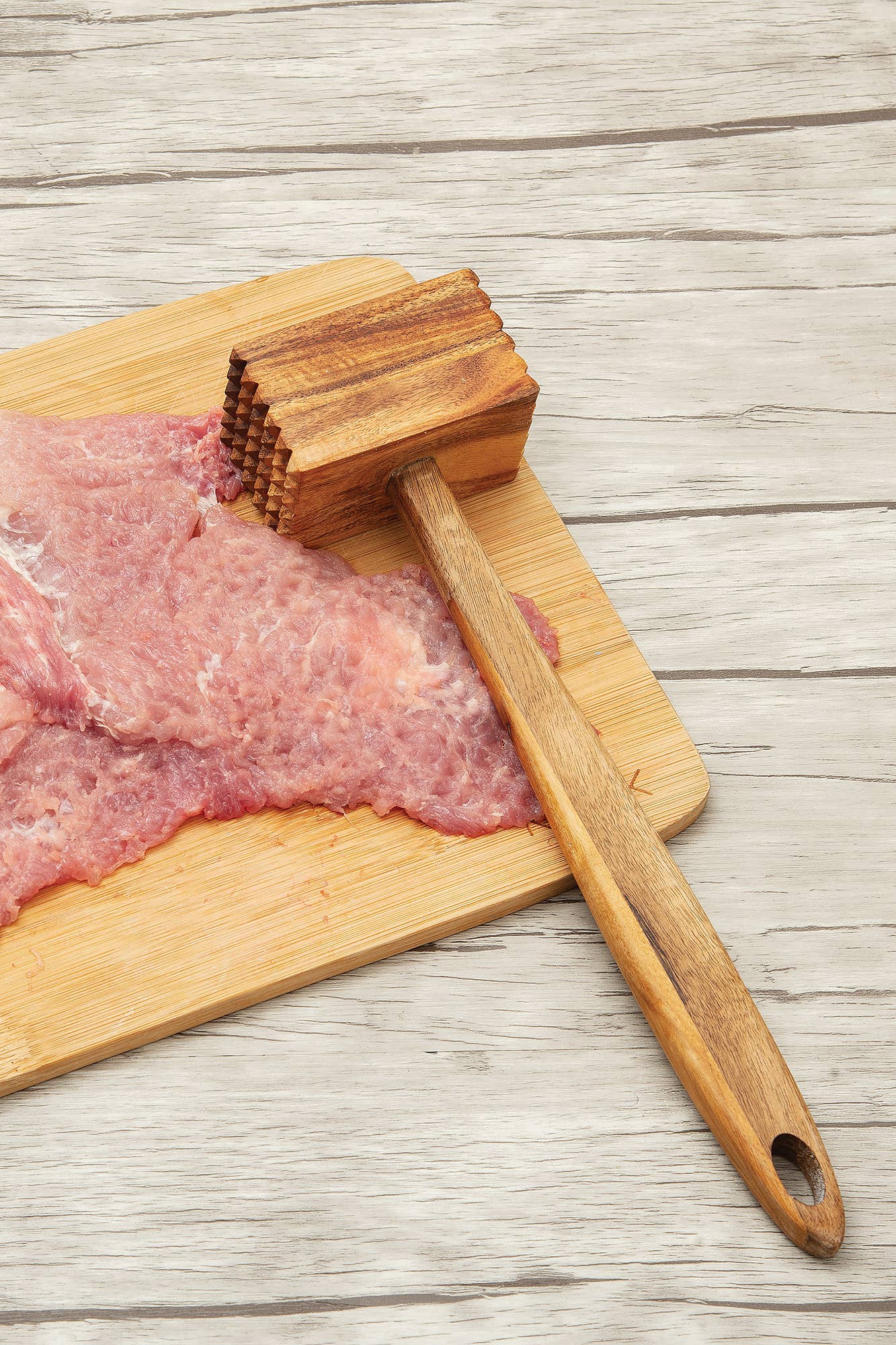 Acacia Wood Meat Tenderizer