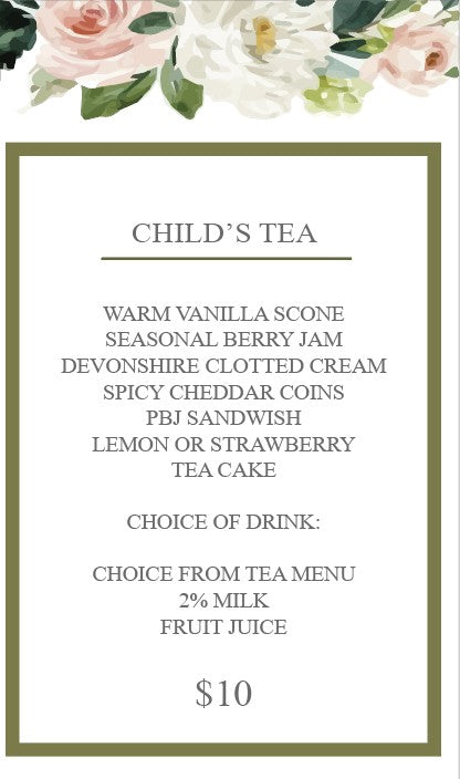 Mother's Day Tea Party, Sunday, May 11th. 2:00