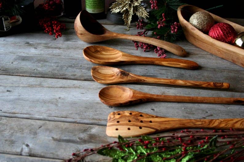 Wooden Utensils Set