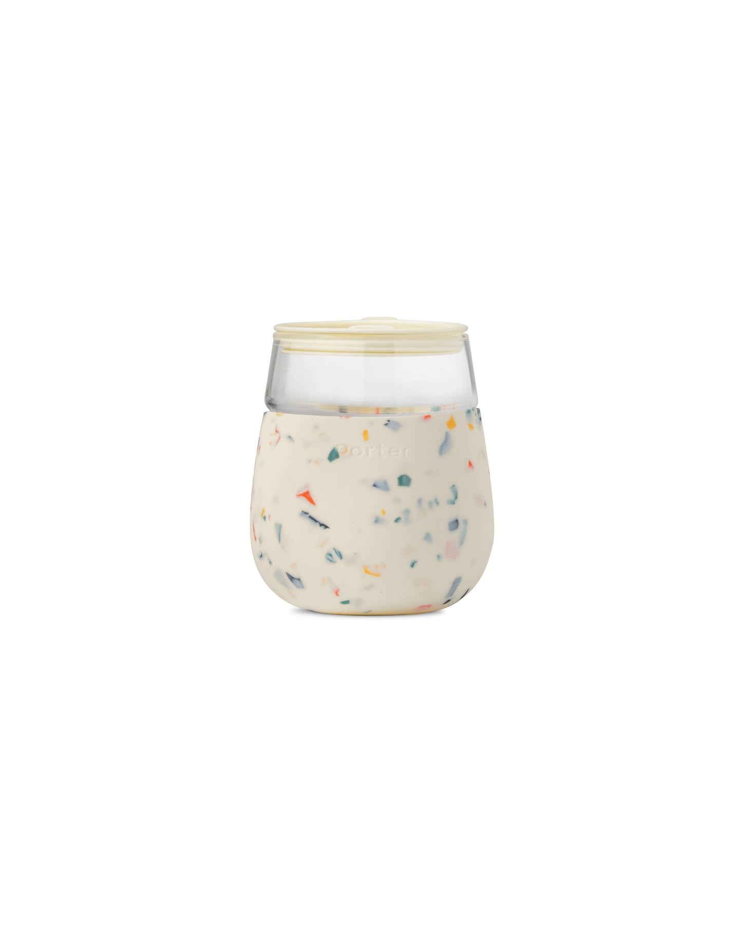 Wine & Drink Glass Cup with Silicone Wrap