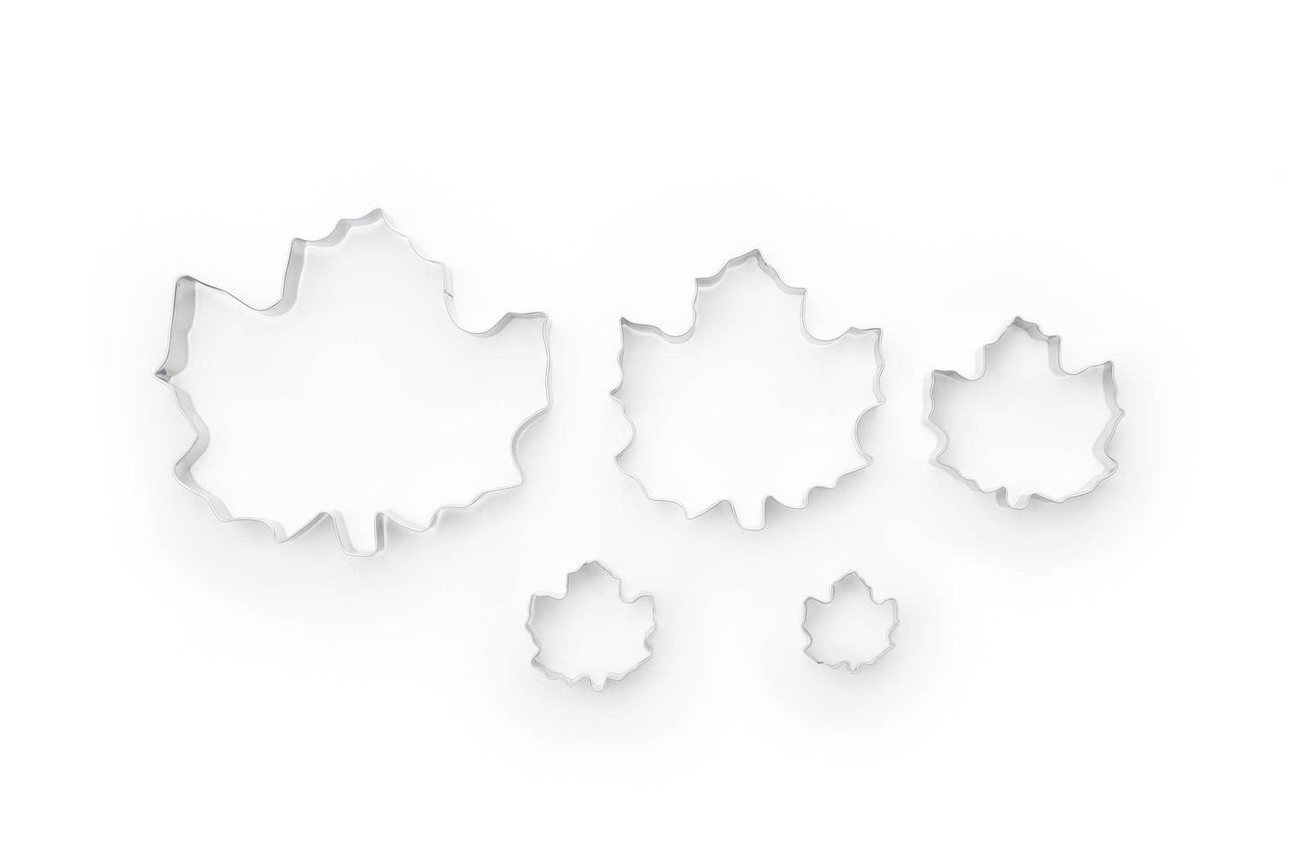 Maple Leaf Cookie Cutter Set, 5-Piece