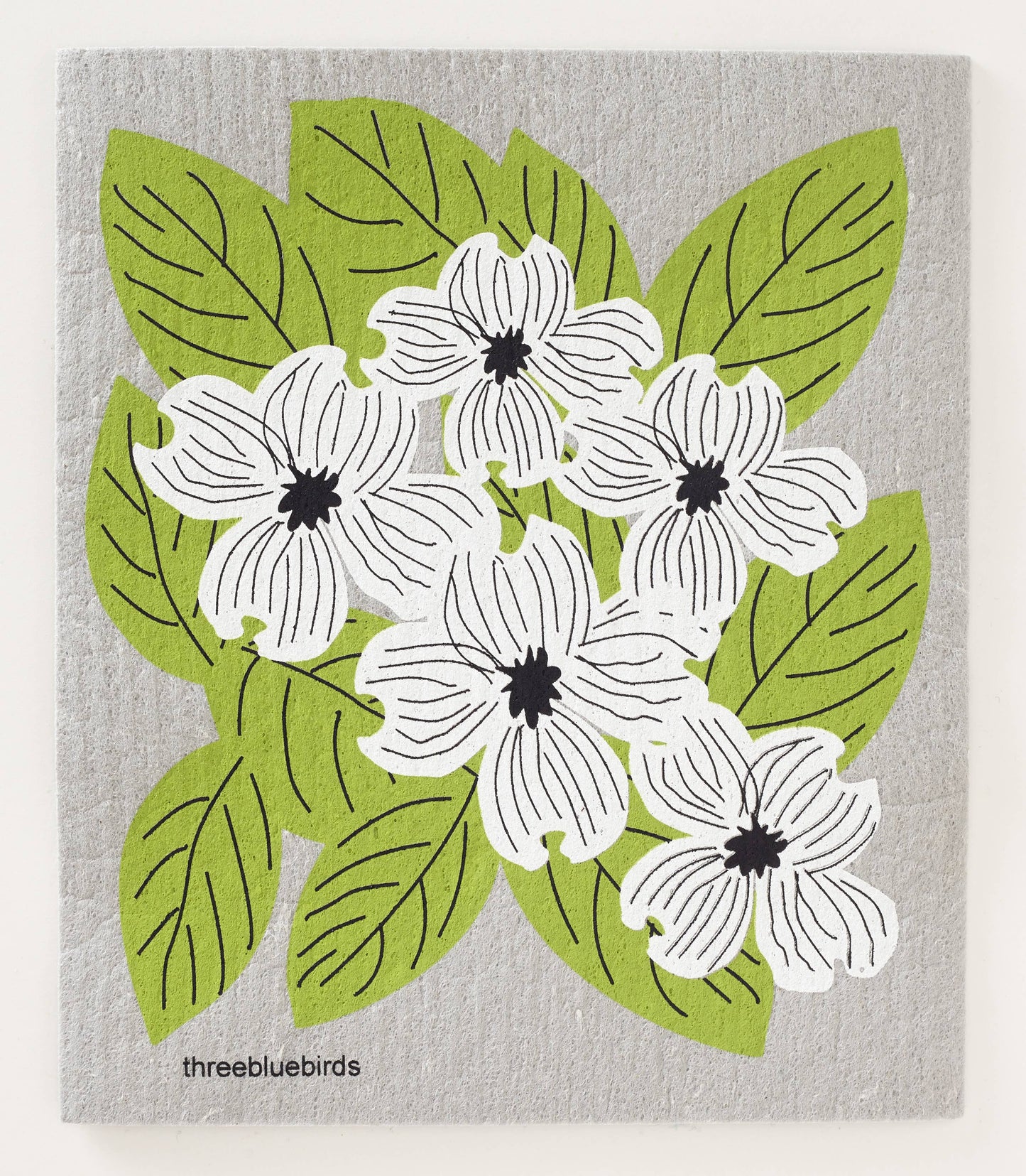Dogwood Swedish Dishcloth