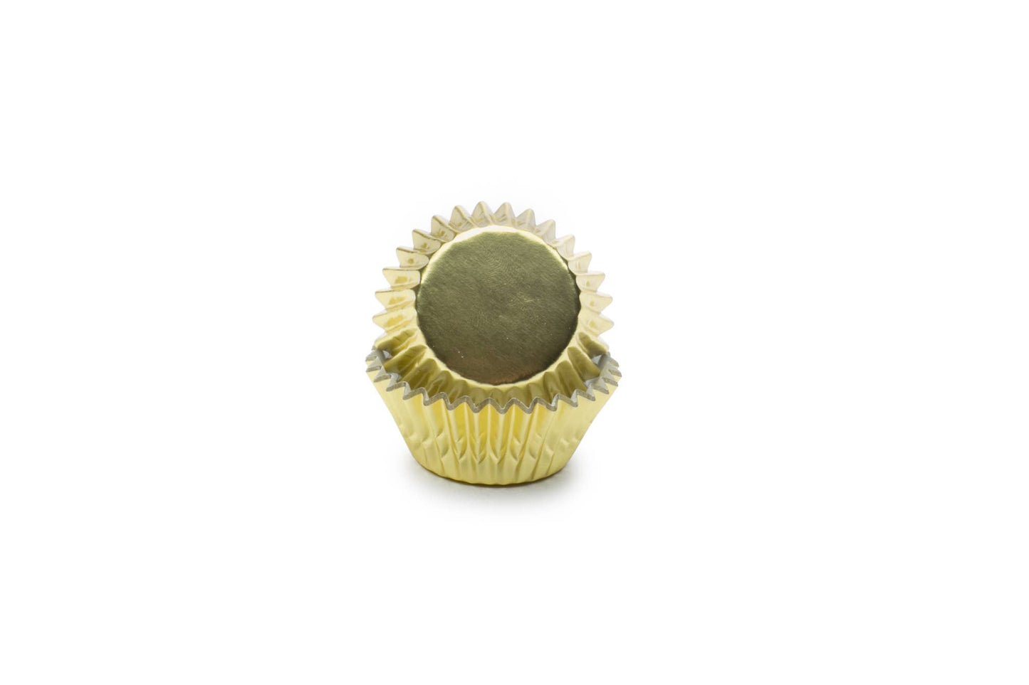 Fox Run Mini Gold Foil Cupcake Liners, Set of 48, 1.75"