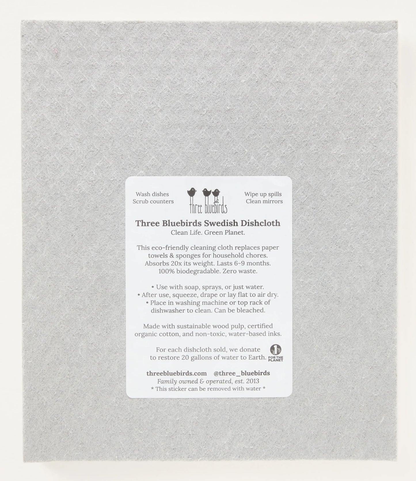 Dogwood Swedish Dishcloth