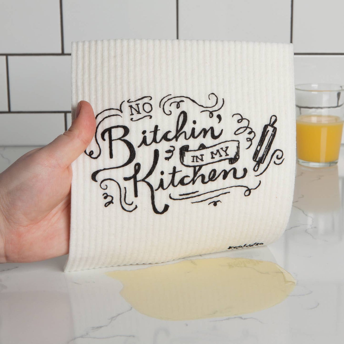 No Bitching Swedish Dishcloth