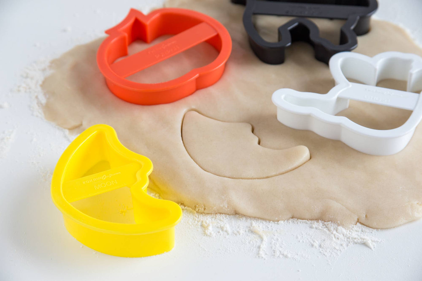 Fox Run Halloween Cookie Cutter Set, 4-Piece