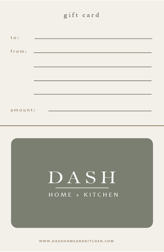 DASH Home + Kitchen Gift Card