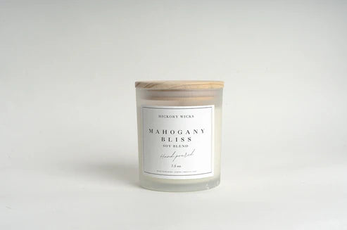 Mahogany Bliss -Soy Candle