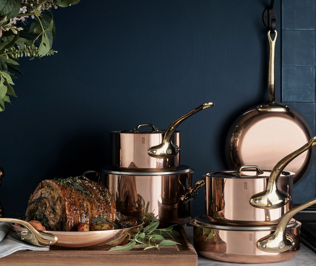 Mauviel 1830 M'Heritage 150 B 10-Piece Copper Cookware Set