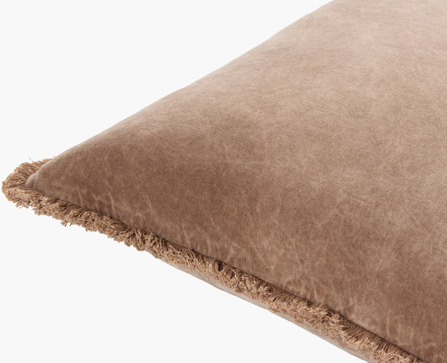 Washed Cotton Velvet Pillow