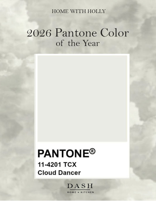 Cloud Dancer: Why Pantone’s 2026 Color of the Year is Intriguing