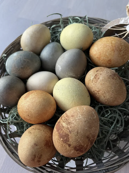 Dyeing Easter Eggs, the Natural Way