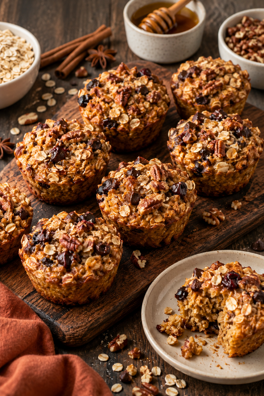 pumpkin baked oatmeal cups