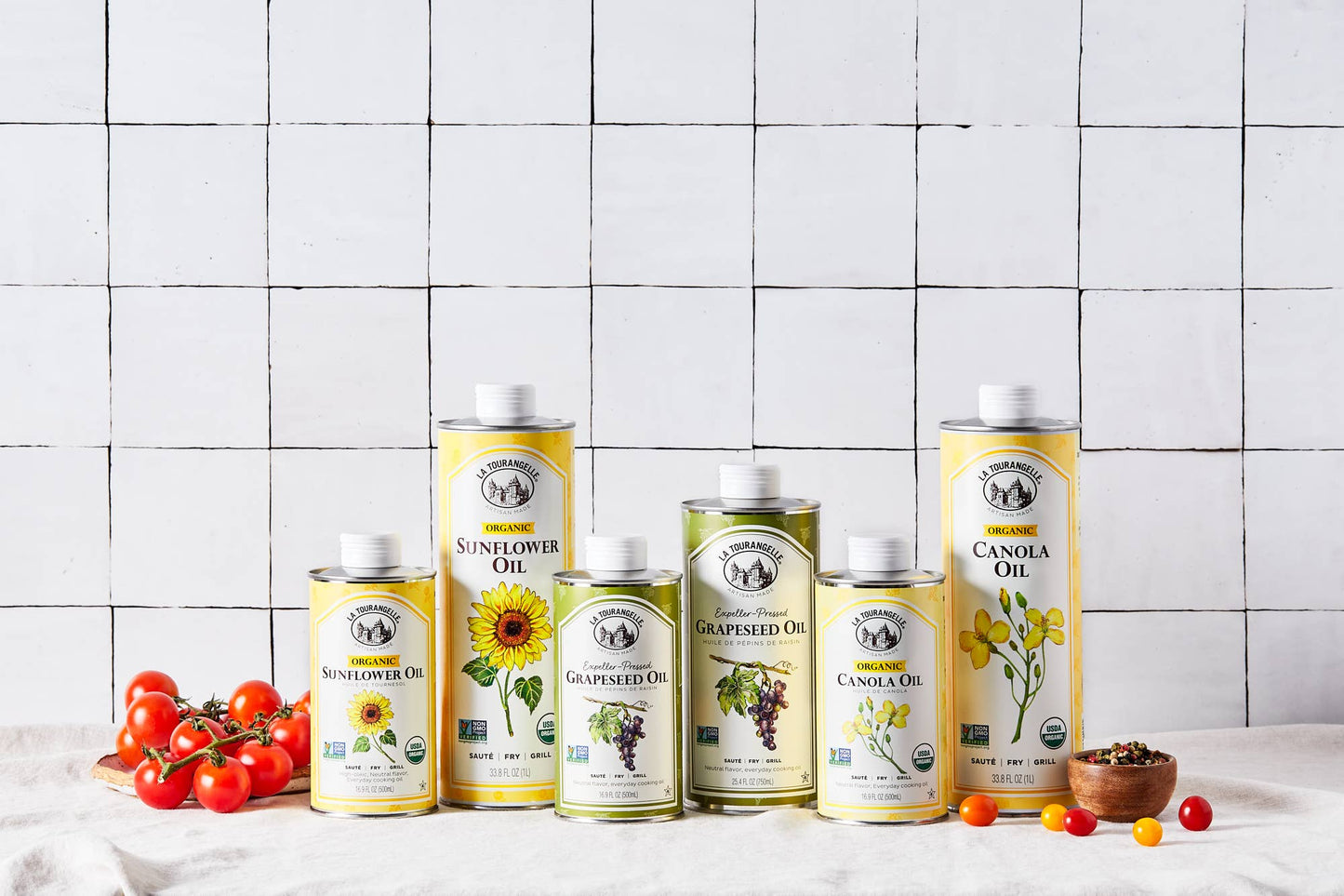 La Tourangelle Grapeseed Oil, 16.9 Fl Oz - 6 Units