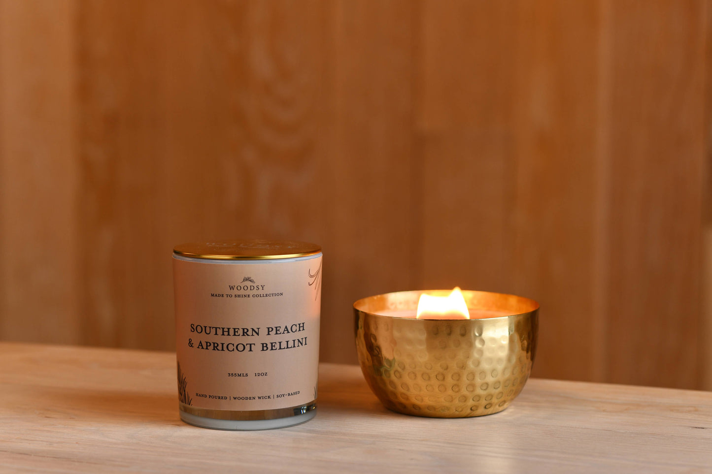 Southern Peach & Apricot Bellini Soy Candle