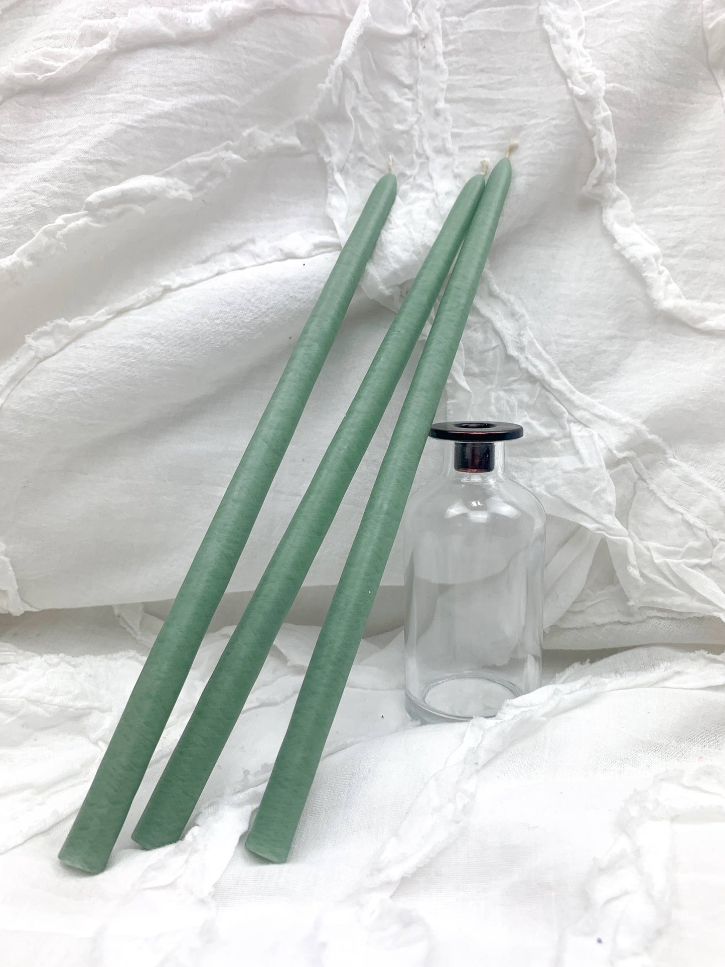 Skinny Tapered Candles - Succulent