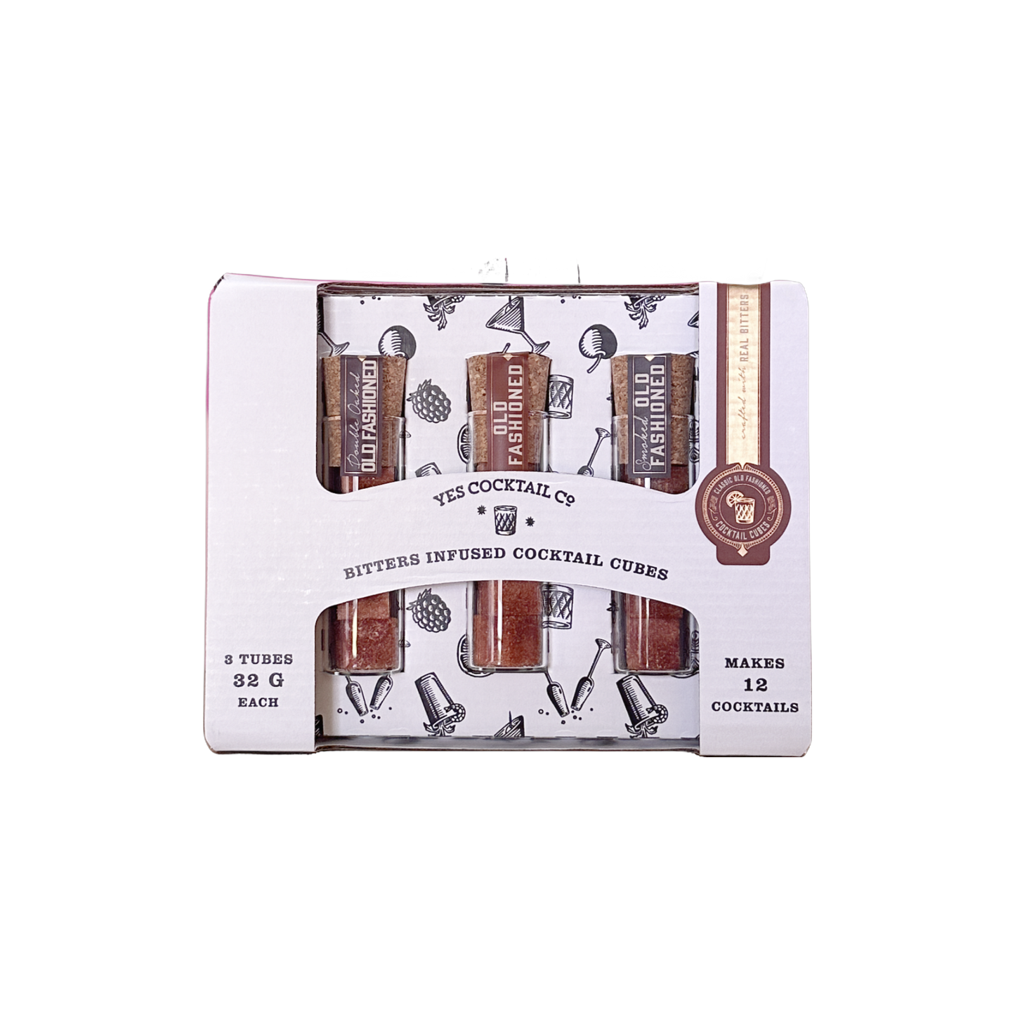 Bitters Infused Cocktail Cube Variety Gift Set
