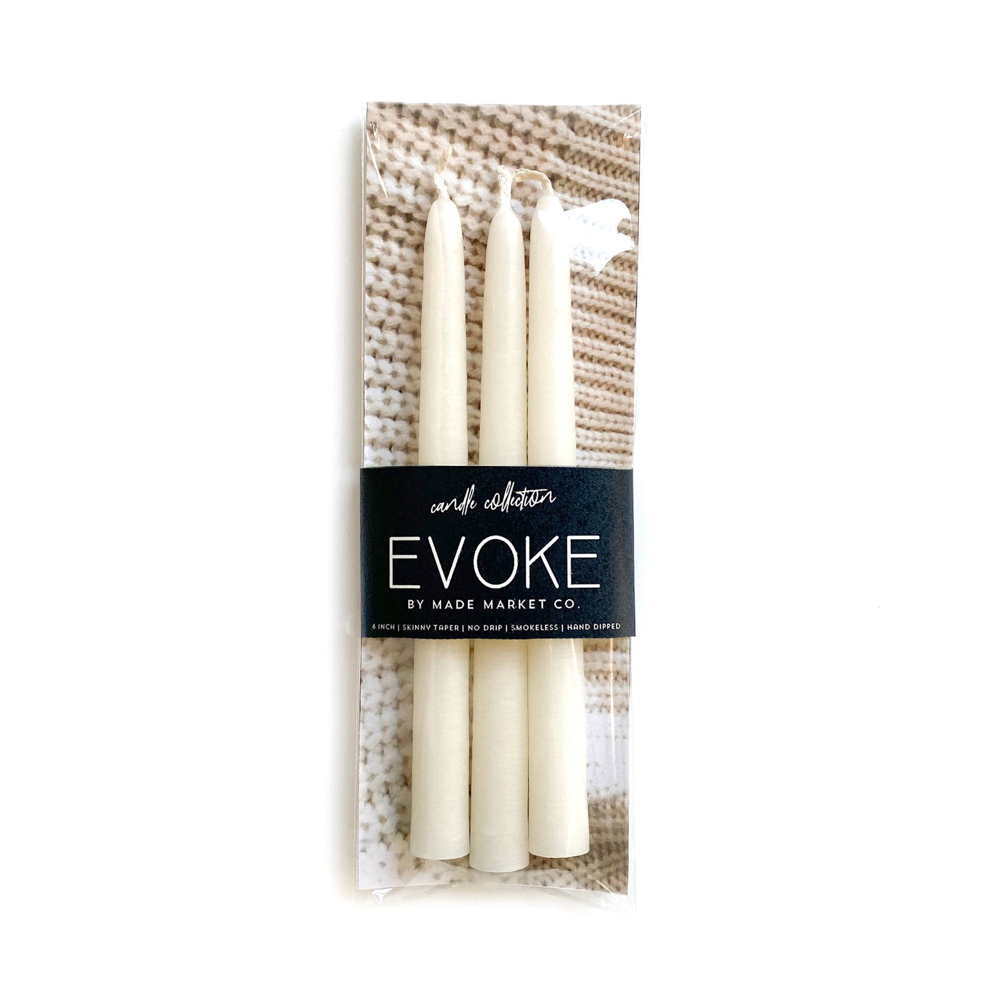 Skinny Tapered Candles - Christmas Green