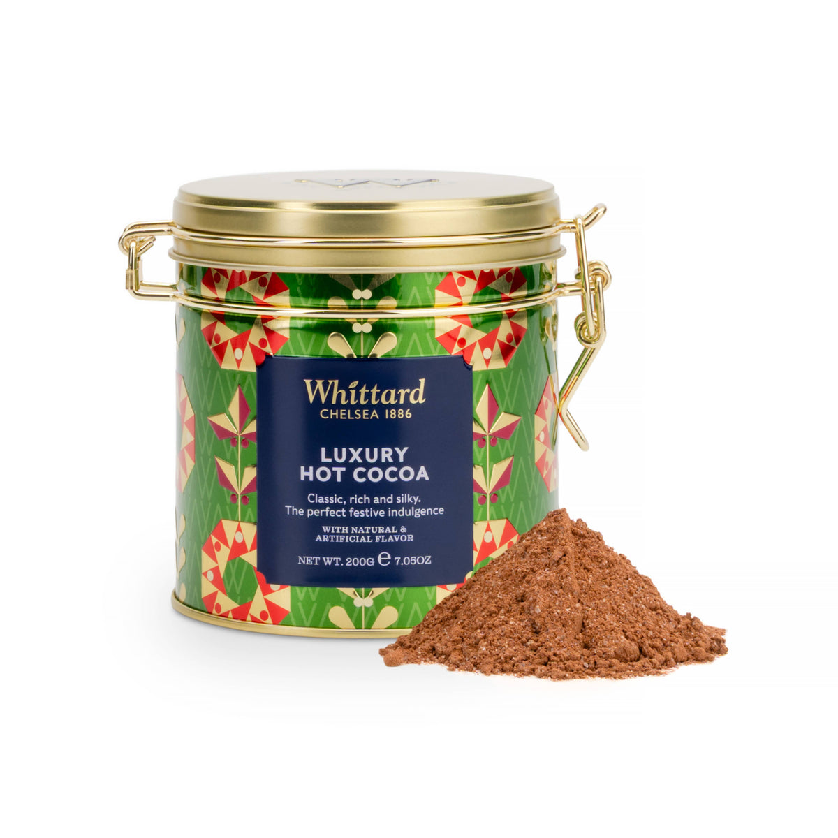 Whittard - Luxury Hot Chocolate Clip Top 7.05oz