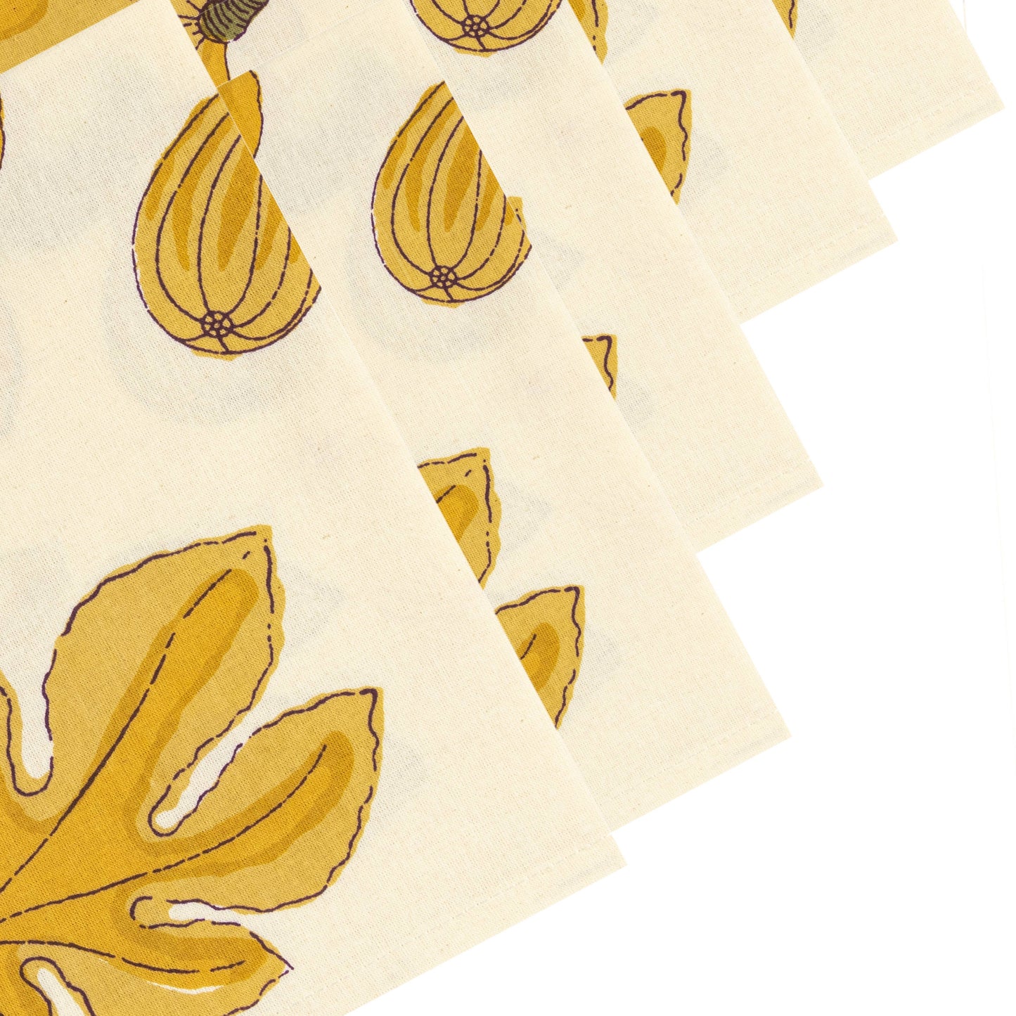 Fig Citrine Napkins- Set of 4
