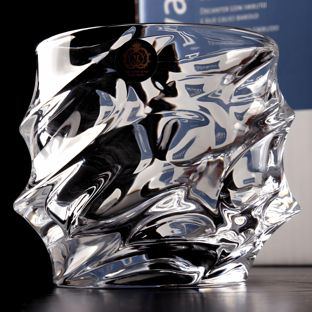 Storm Japanese Crystal Whiskey Glass - Single