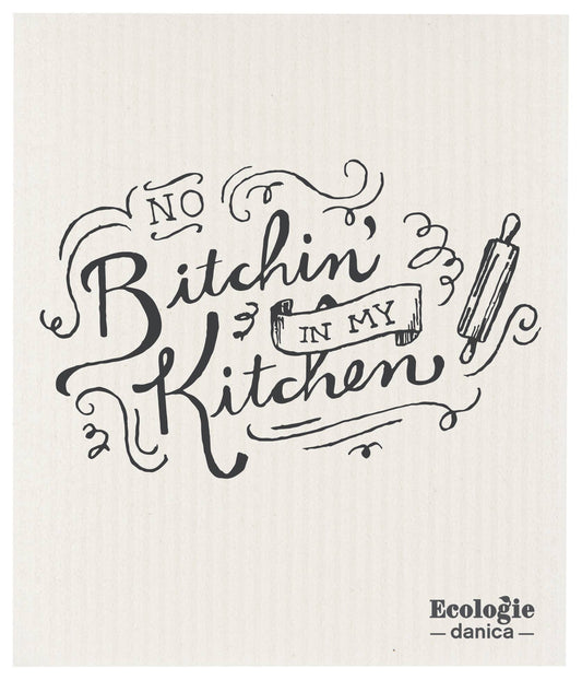 No Bitching Swedish Dishcloth