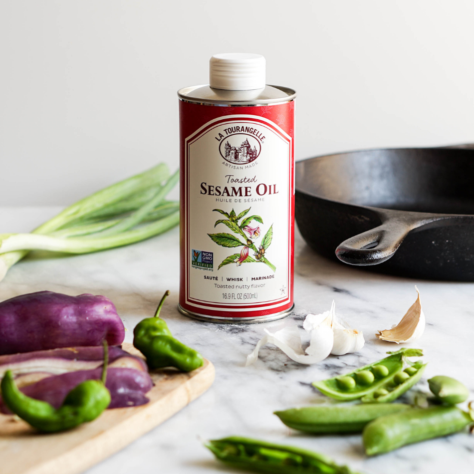 La Tourangelle Toasted Sesame Oil, 16.9 Fl Oz - 6 Units