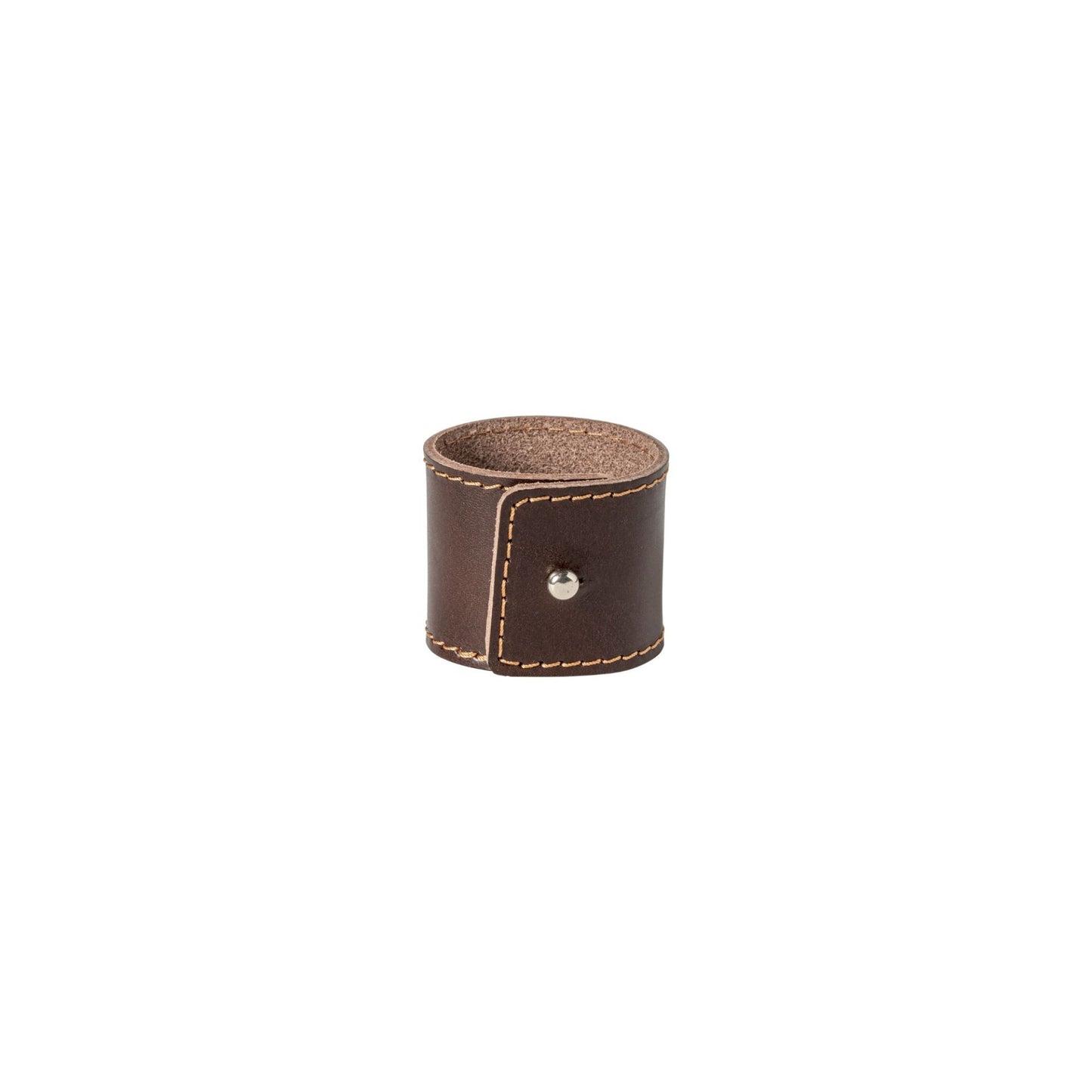 Set 4 Leather Napkin Rings