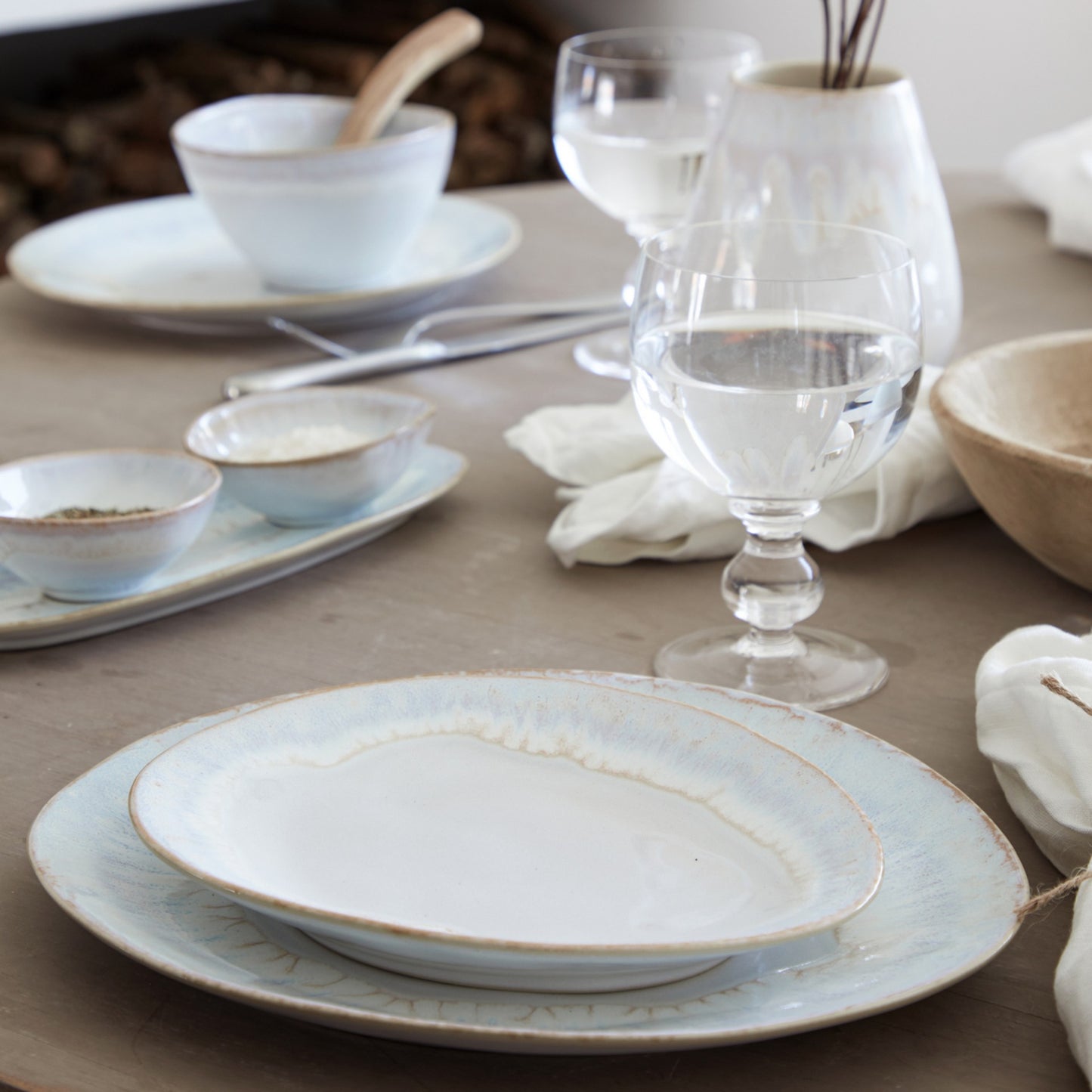 Brisa Oval Salad/Dessert Plate