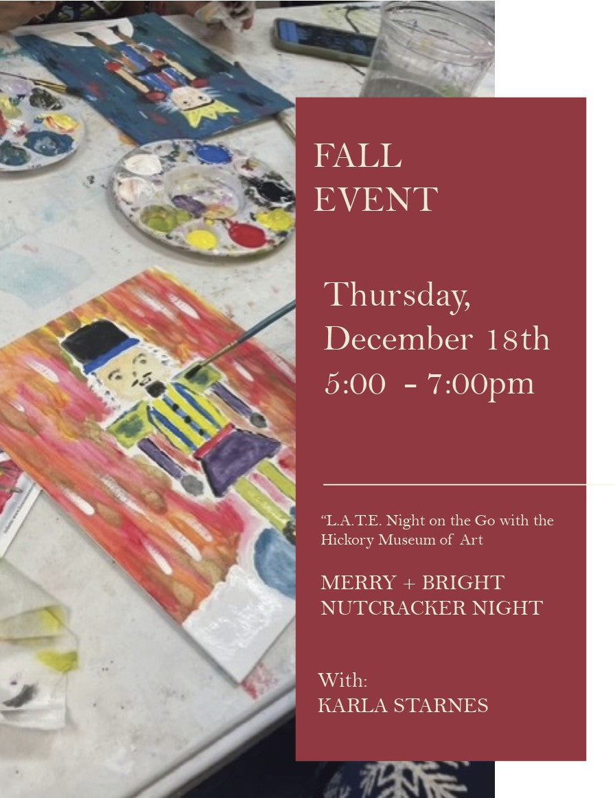 Merry and Bright Nutcracker Night, Thursday Dec. 18th, 5:00 pm