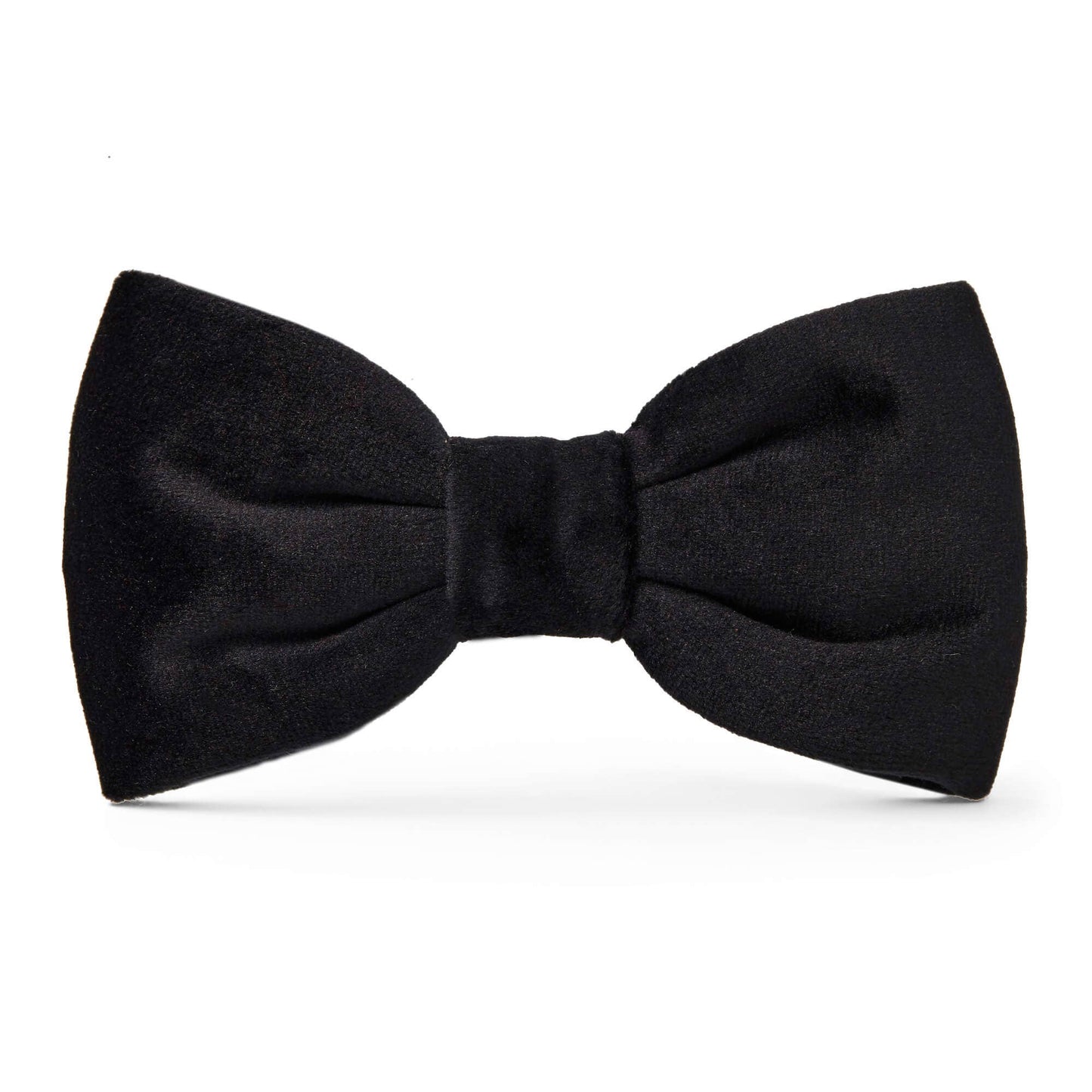 Foggy Dog Black Velvet Dog Bow Tie