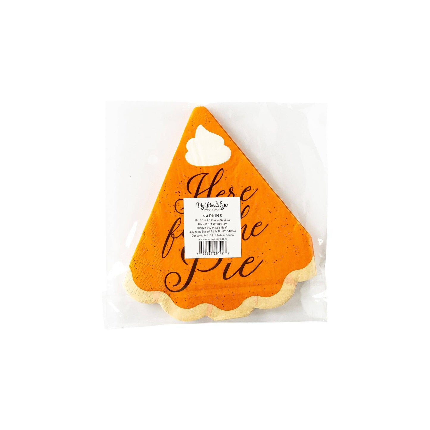Here for the Pie Napkin