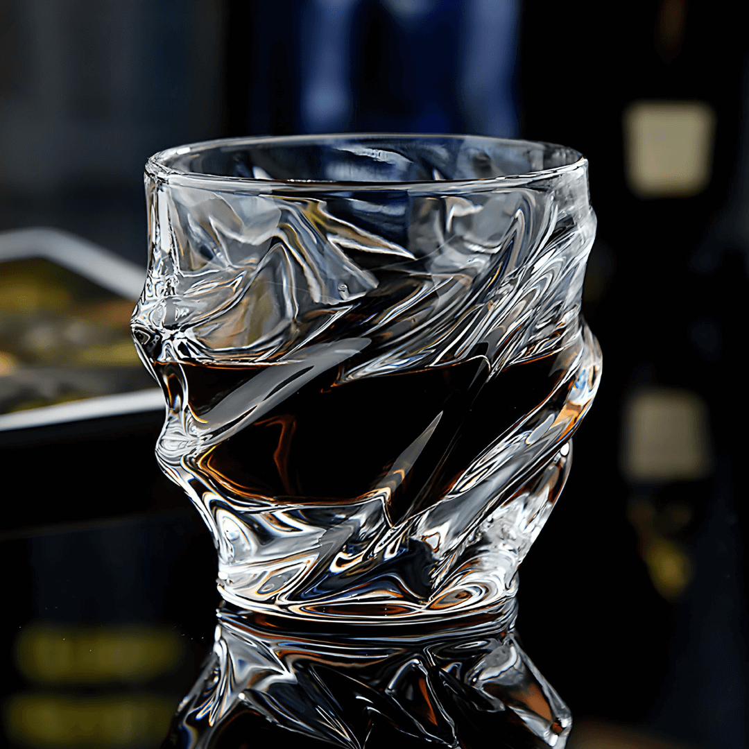 Nami Japanese Crystal Whiskey Glass - Single