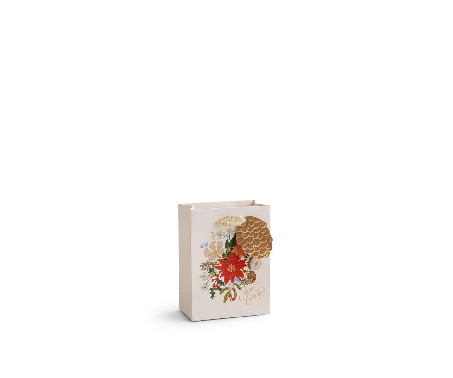 Rifle Paper Holiday Bouquet Gift Bag