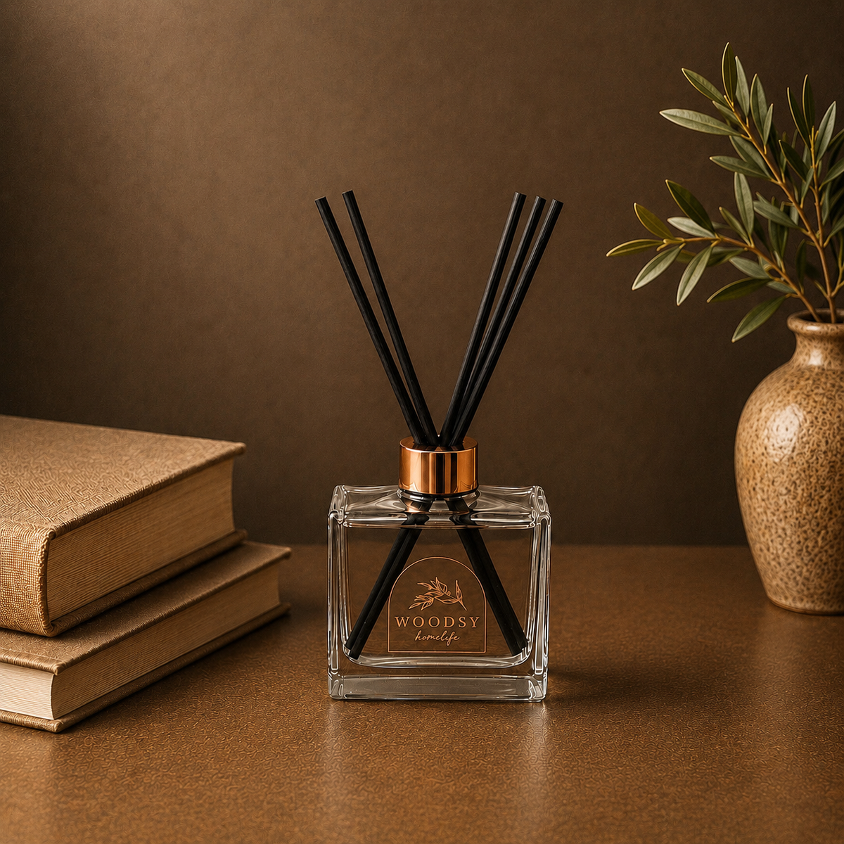 Woodsy Homelife - La Vie à la Maison Luxury Reed Diffuser