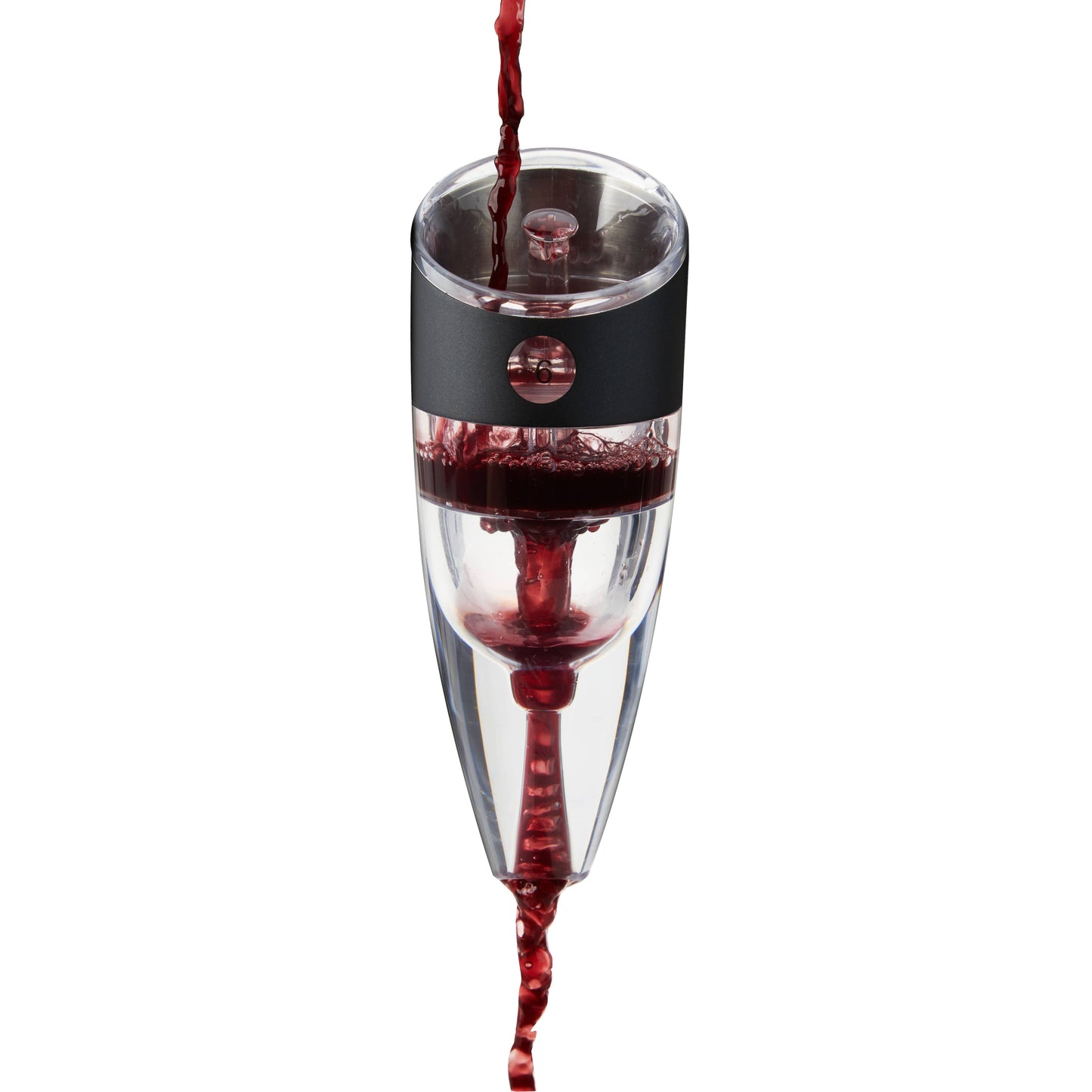 Alchemi Adjustable Aerating Wine Pourer w/ Stand