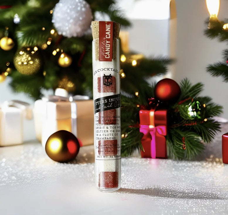 Candy Cane Cocktail Cubes