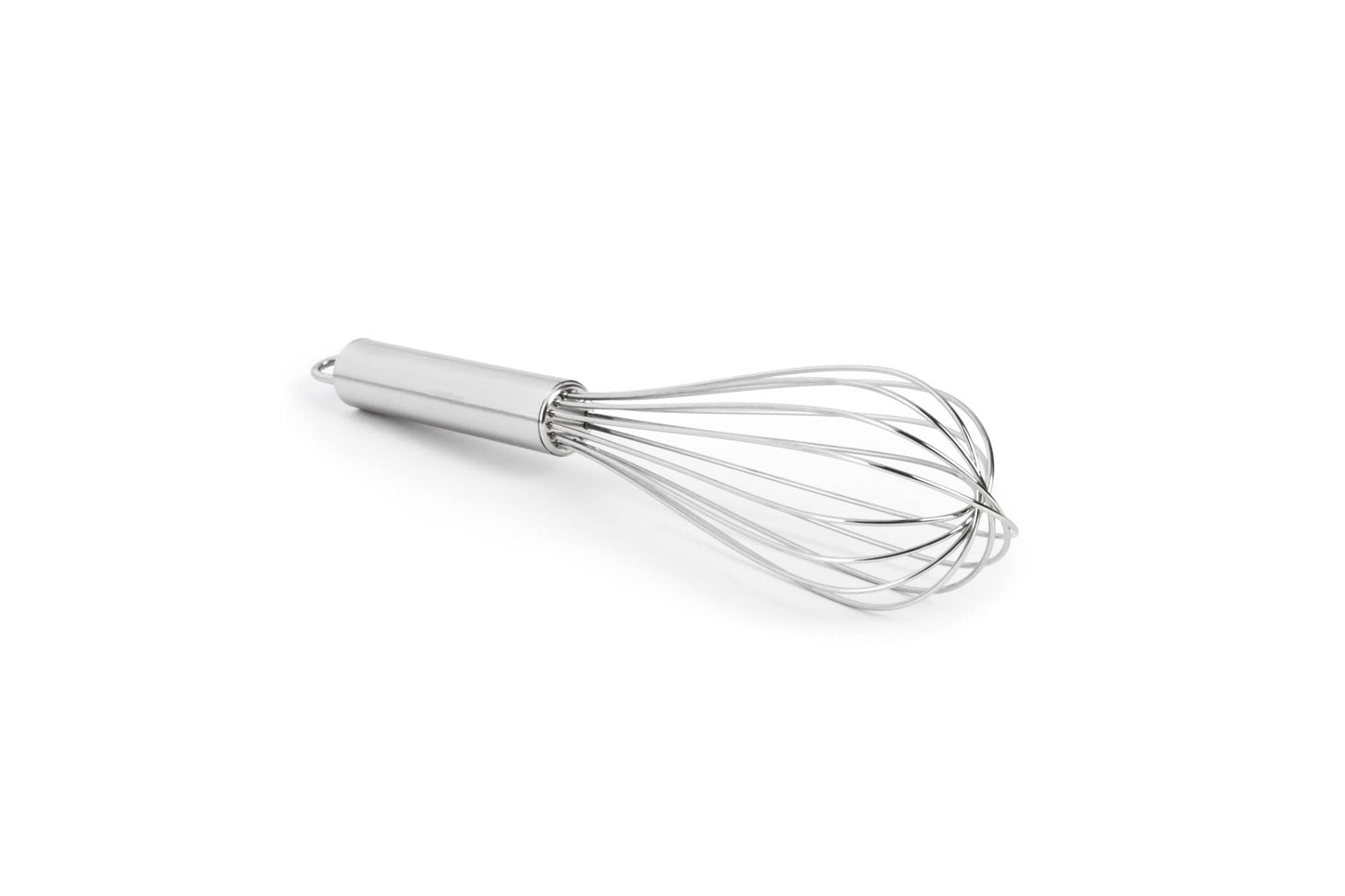 Fox Run Whisk, Stainless Steel with Solid Handle, 8"
