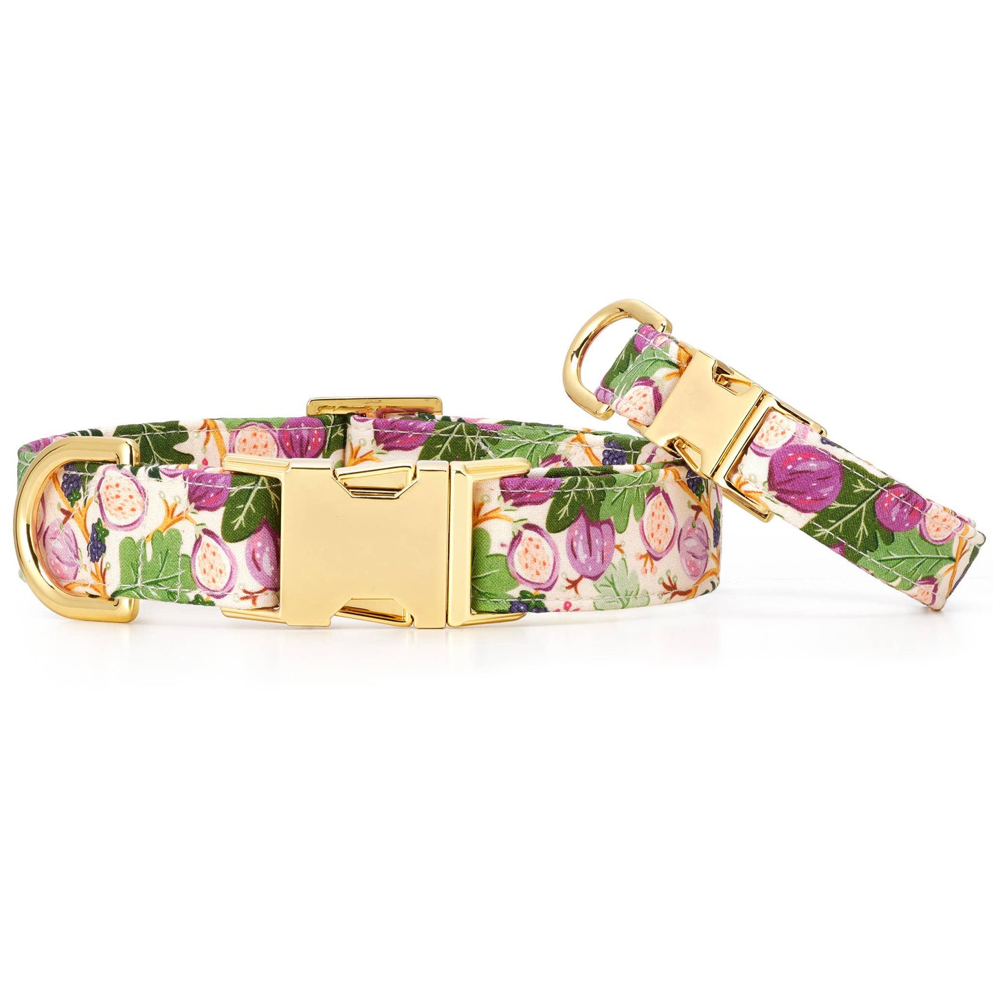 The Foggy Dog Figs and Berries Fall Dog Collar
